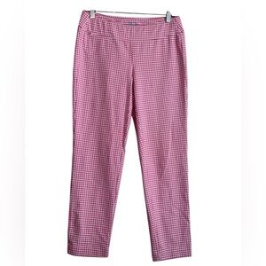 J McLaughlin Red & White Gingham Pants